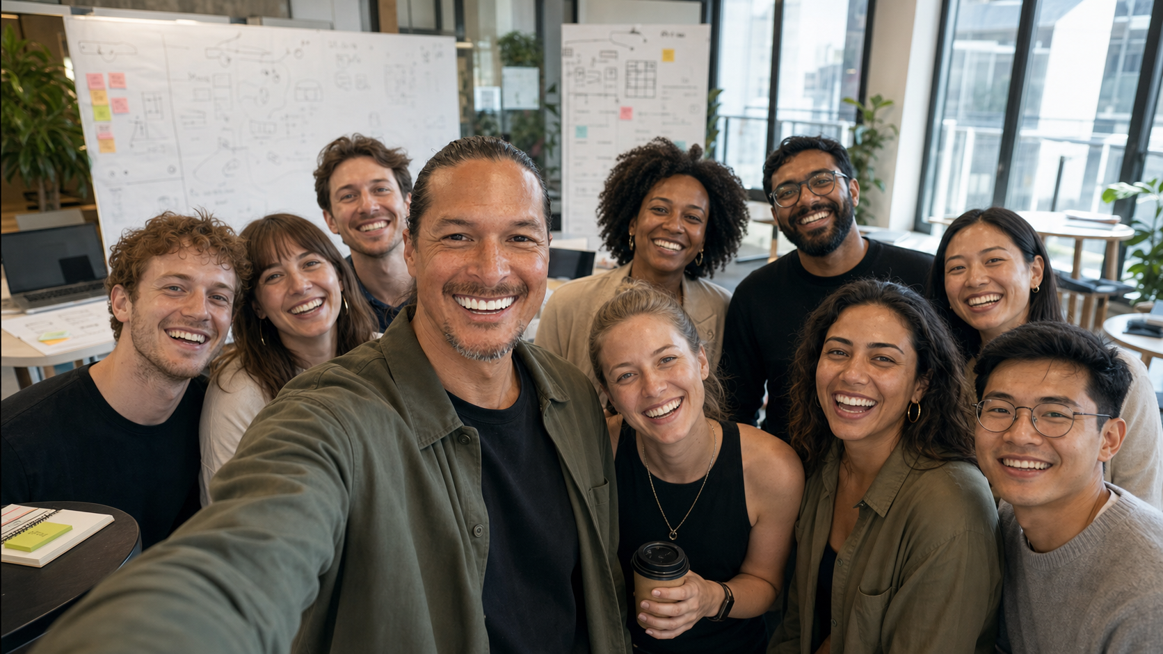 Applied AI Strategy Lab after-event group photo